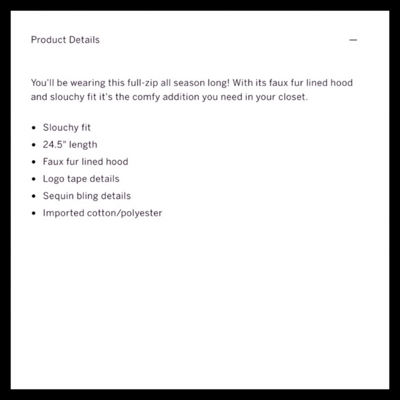 PINK Victoria’s Secret Bling Full ZIP Hoodie - Picture 7 of 7